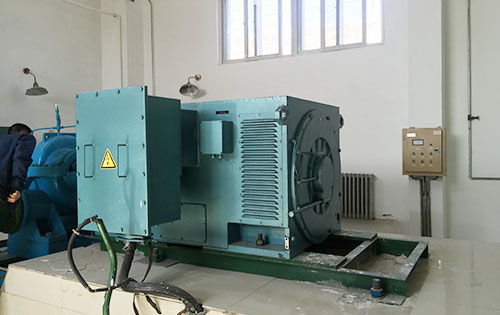 庆云某水电站工程主水泵使用我公司高压电机安装尺寸